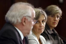 Ministra da saúde, Marta Temido, e ministro do trabalho, Vieira da Silva