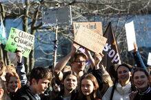 Alunos faltam às aulas para manifestação contra alterações climáticas