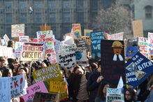 Alunos faltam às aulas para manifestação contra alterações climáticas
