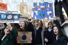 Alunos faltam às aulas para manifestação contra alterações climáticas