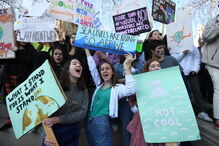 Alunos faltam às aulas para manifestação contra alterações climáticas