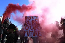 Alunos faltam às aulas para manifestação contra alterações climáticas