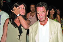 Manuel Pinho e a mulher, Alexandra Pinho