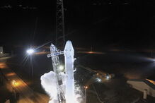 Foguetão Falcon 9 da empresa aeroespacial norte-americana SpaceX