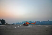 Com o novo centro, o heliporto de Monchique poderá ser retirado do centro da vila, onde está localizado atualmente