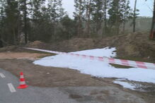 Condutor de camião desaparecido após despiste em Oleiros