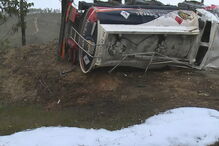 Condutor de camião desaparecido após despiste em Oleiros