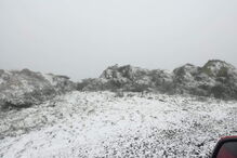 Neve na Ilha das Flores