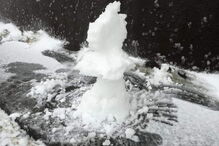 Neve na Ilha das Flores