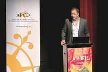 Ricardo Araújo Pereira esteve na abertura do congresso internacional ‘A Morte e as Leituras da Humana Condição’