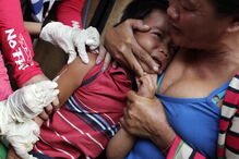 Surto de Sarampo nas Filipinas levou a campanha de emergência de vacinação