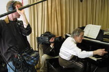 O pianaista Sequeira da Costa