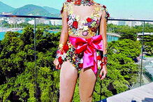 Carolina Dieckman apostou na irreverência 