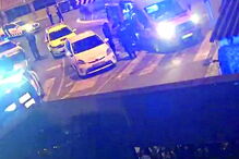 Bombeiros da Parede assistiram dois feridos 