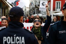 Militantes do Partido Nacional Renovador em Lisboa