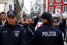 Militantes do Partido Nacional Renovador em Lisboa