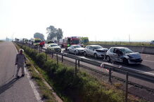 Acidente com cinco camiões e seis carros faz 17 feridos em Elvas