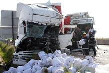 Acidente com cinco camiões e seis carros faz 17 feridos em Elvas