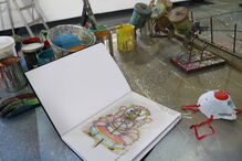 Preparação para o Carnaval Internacional de Elvas