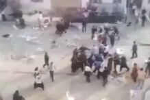 Vídeo mostra caos em casamento por causa de escolha musical