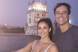 Ator brasileiro mudou-se para Portugal com a mulher, Carolina Villar  