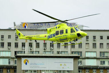 O heliporto do Hospital de Santa Maria, em Lisboa, só pode ser utilizado durante o dia