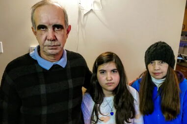 Luiz Bonito, a filha Ana Sofia, e a mulher, Sandra Suarez de Rodrigues vão ser deportados do Canadá para Portugal