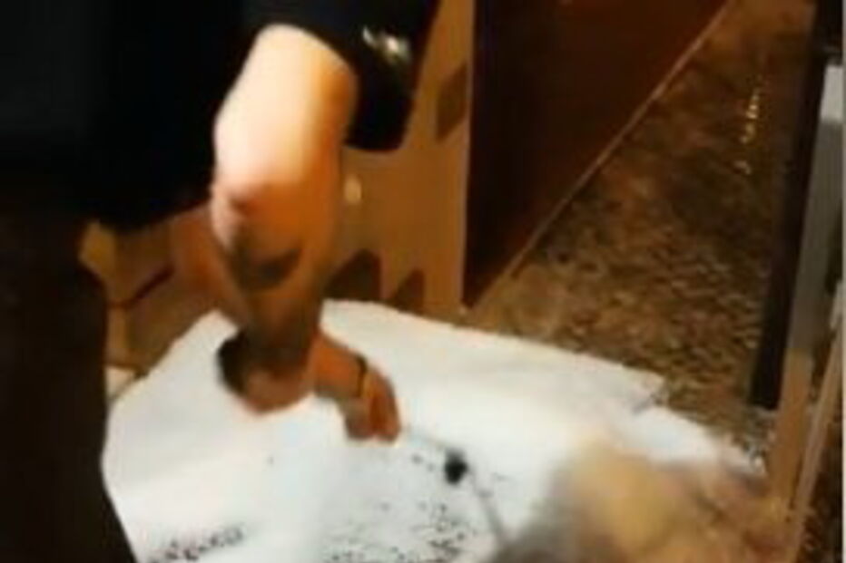 Na Ericeira já chove granizo