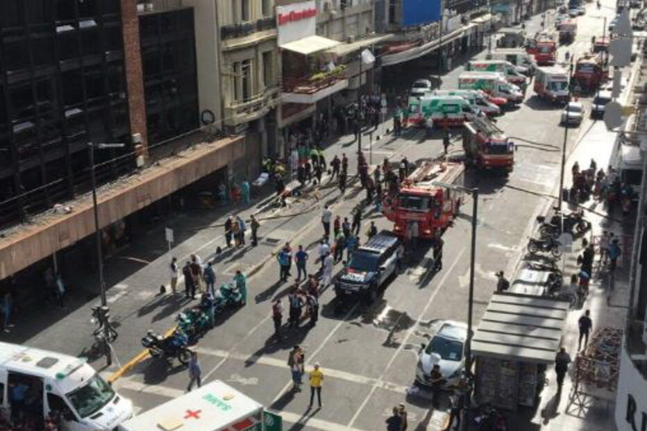 Incêndio em hotel de Buenos Aires
