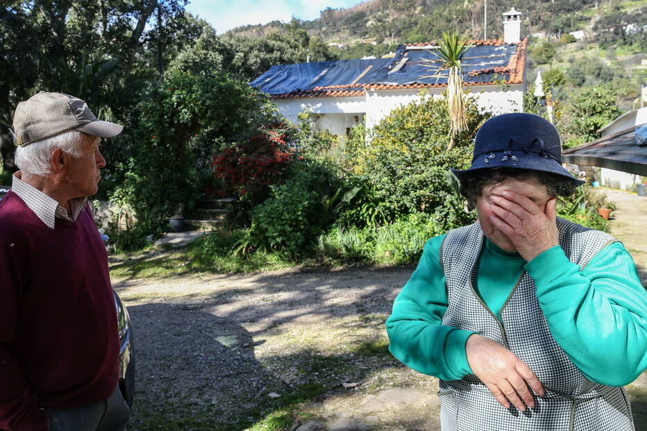 Maria e Vitorino perderam a casa nos incêndios de Monchique e ainda estão sem teto