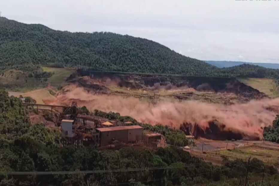 Barragem de Brumadinho colapsou