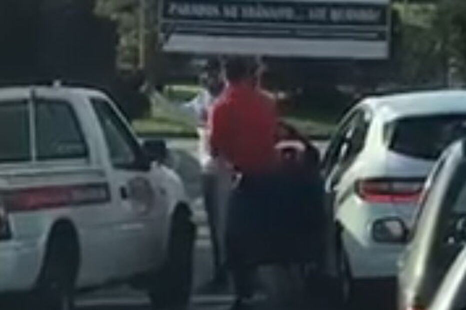 Agressões entre condutores pararam o trânsito em Guimarães