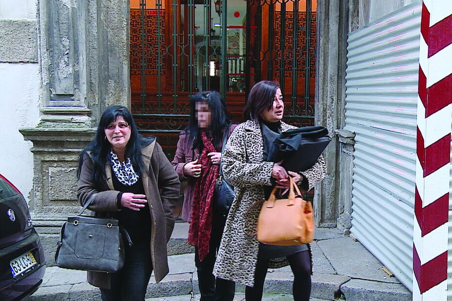 Angelina Fonseca, à esquerda, tinha saído com uma pena suspensa do julgamento em primeira instância     