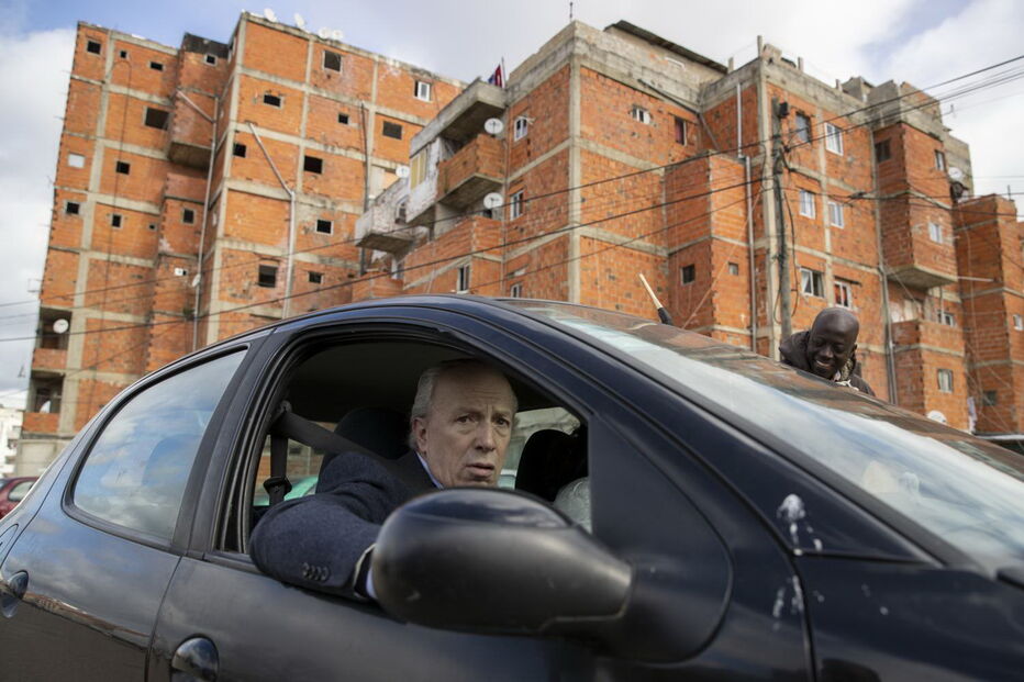 Visita de Santana Lopes ao bairro da Jamaica