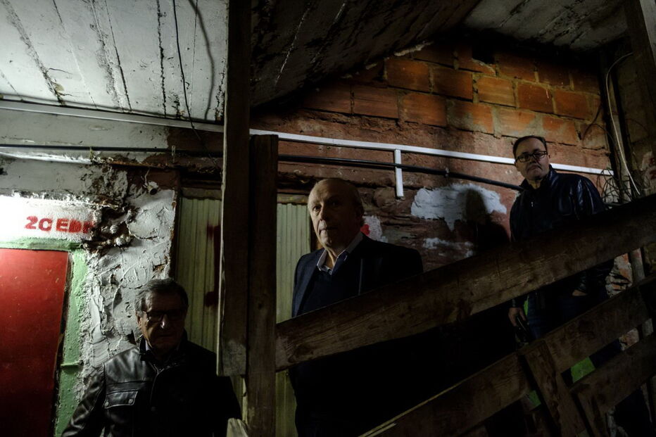 Visita de Santana Lopes ao bairro da Jamaica