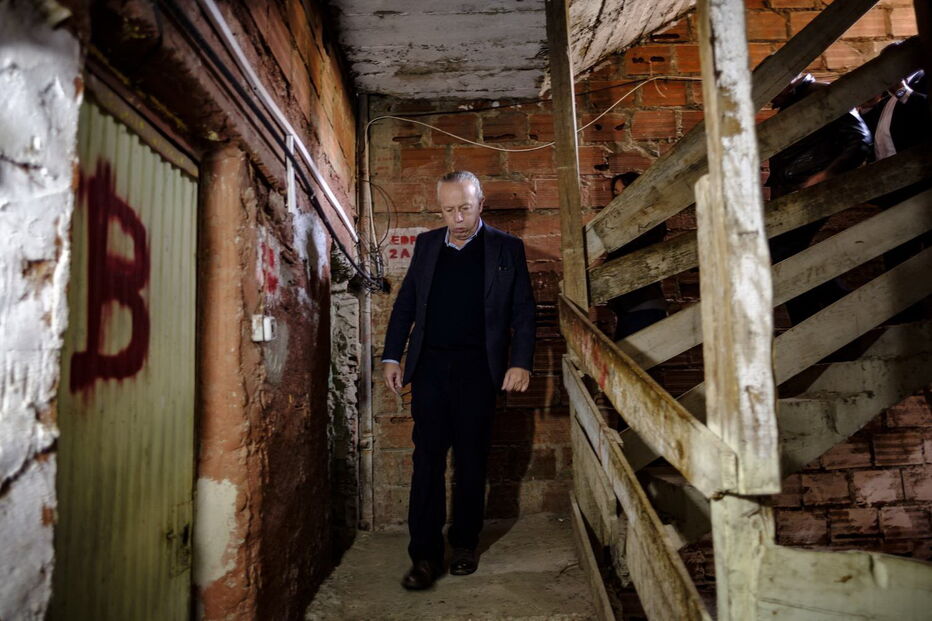 Visita de Santana Lopes ao bairro da Jamaica