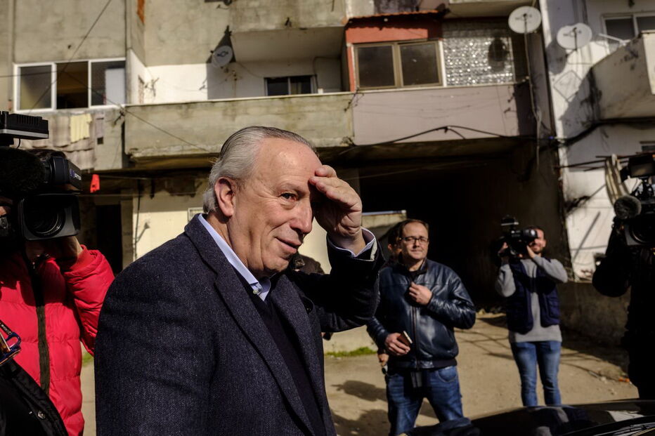 Visita de Santana Lopes ao bairro da Jamaica