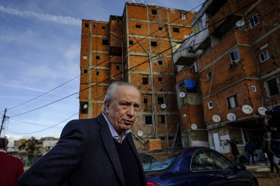 Visita de Santana Lopes ao bairro da Jamaica