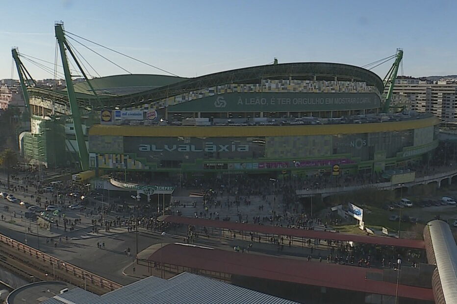 Estádio de Alvalade em Lisboa