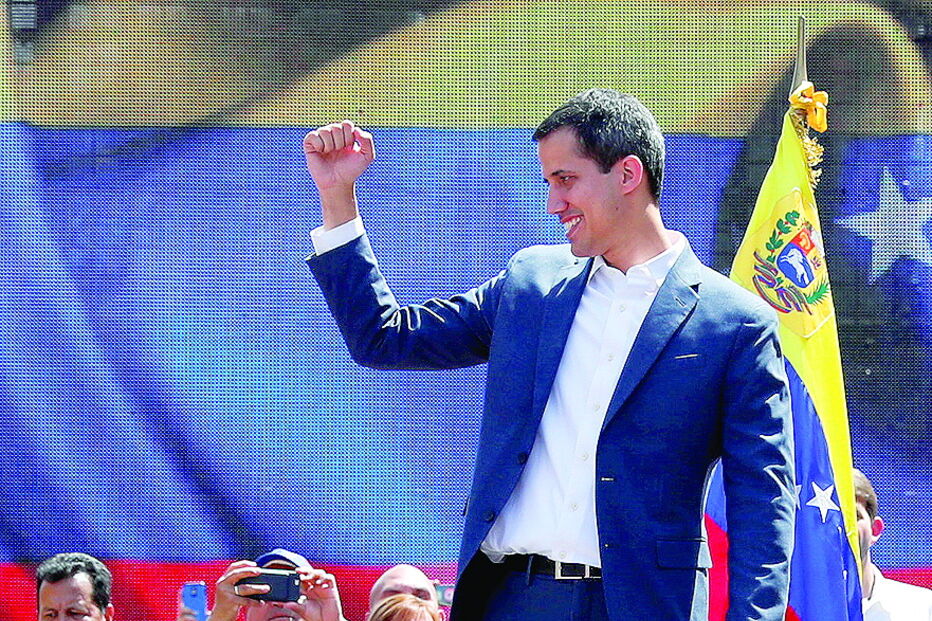 Guaidó agradeceu apoio de Portugal e da Europa no braço de ferro com Maduro