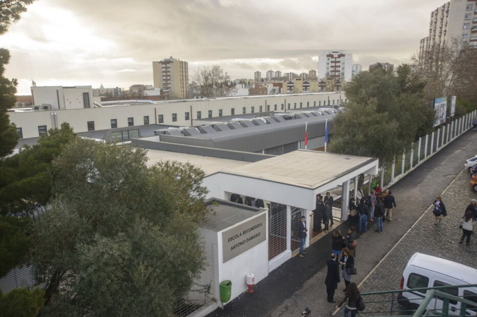 Escola António Damásio, nos Olivais, Lisboa