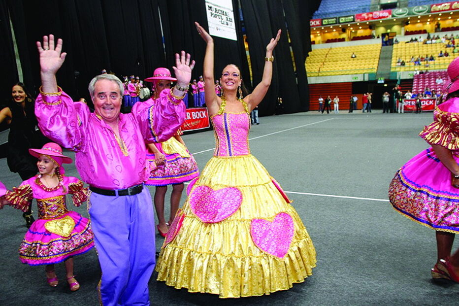 Padrinho do bairro da Graça nas Marchas de 2009 