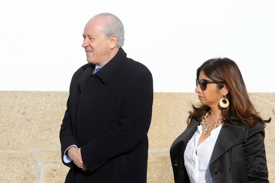 Rui Rio no funeral do pai de Pedro Passos Coelho