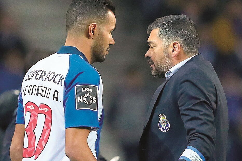 Sérgio Conceição já está a trabalhar Fernando Andrade para este substituir Marega no lado direito do ataque