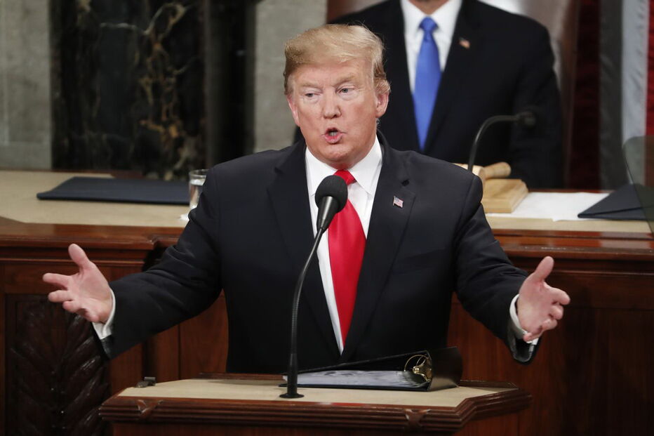 Donald Trump no discurso do Estado da União