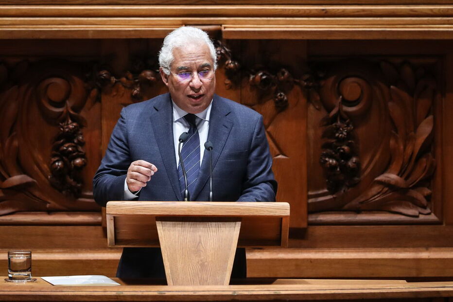 António Costa do debate quinzenal no Parlamento