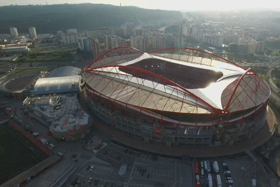 estádio da luz, benfica, lisboa, xxx, vista aérea, drone