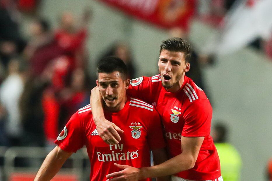 Momento do Benfica- Sporting da meia-final da Taça de Portugal