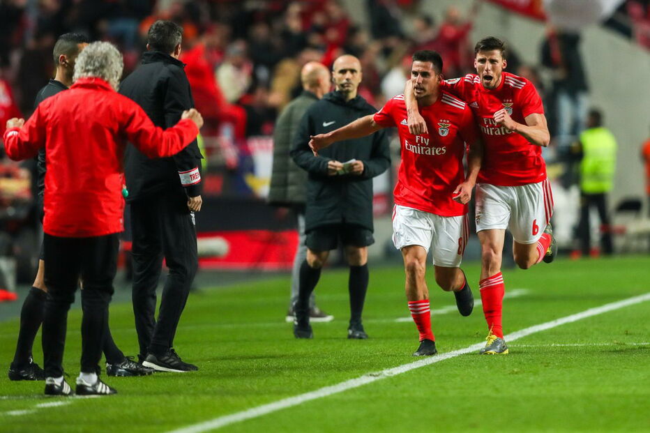 Momento do Benfica- Sporting da meia-final da Taça de Portugal