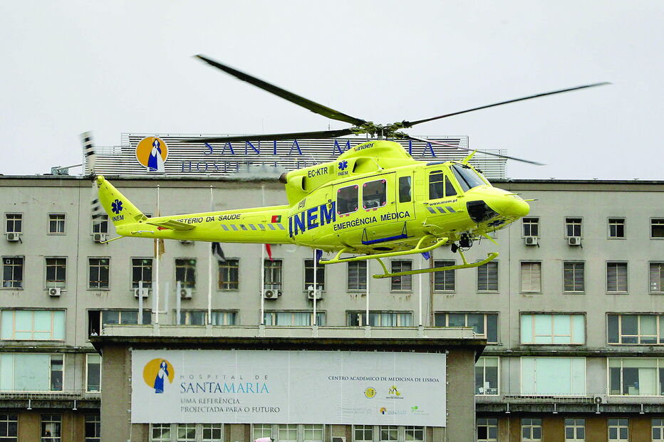 O heliporto do Hospital de Santa Maria, em Lisboa, só pode ser utilizado durante o dia